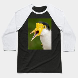 Australian Masked Lapwing (Plover) Baseball T-Shirt